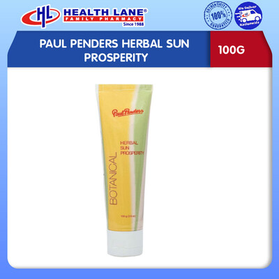 PAUL PENDERS HERBAL SUN PROSPERITY (100G)